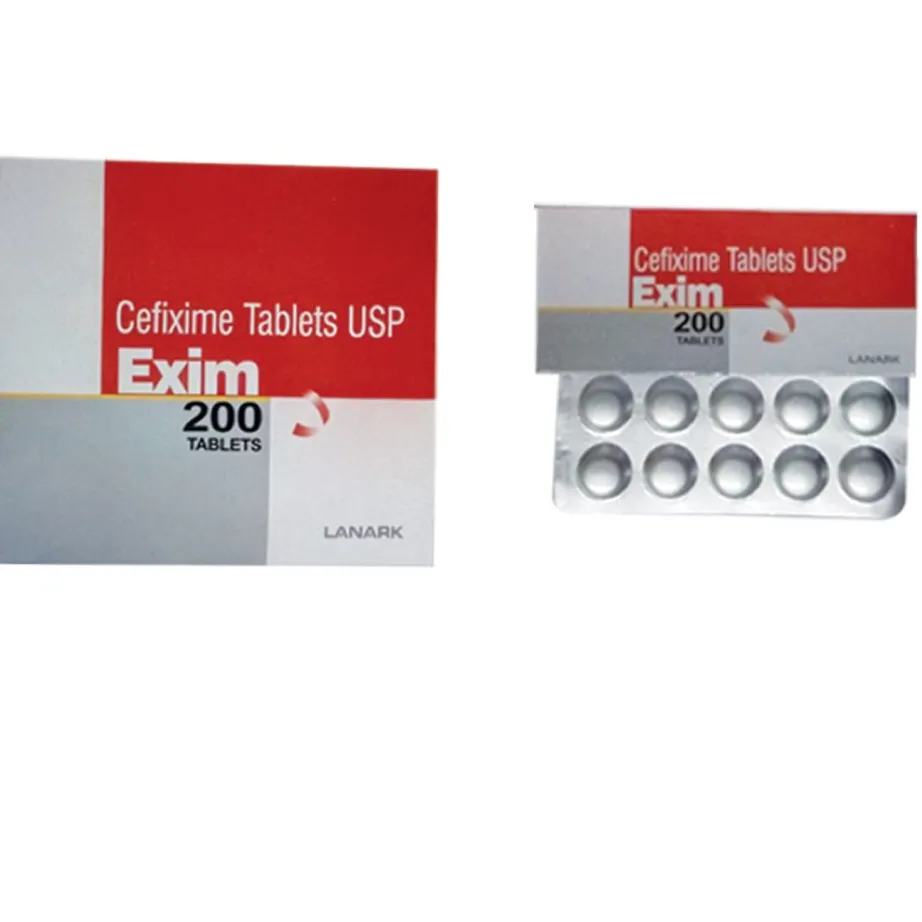 EXIM 200 packaging
