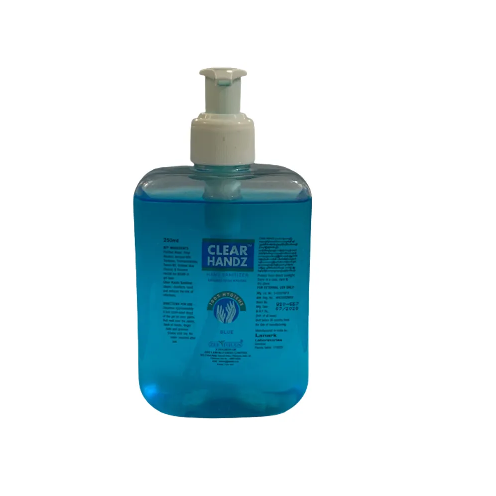 HandzGel 100ML Blue packaging